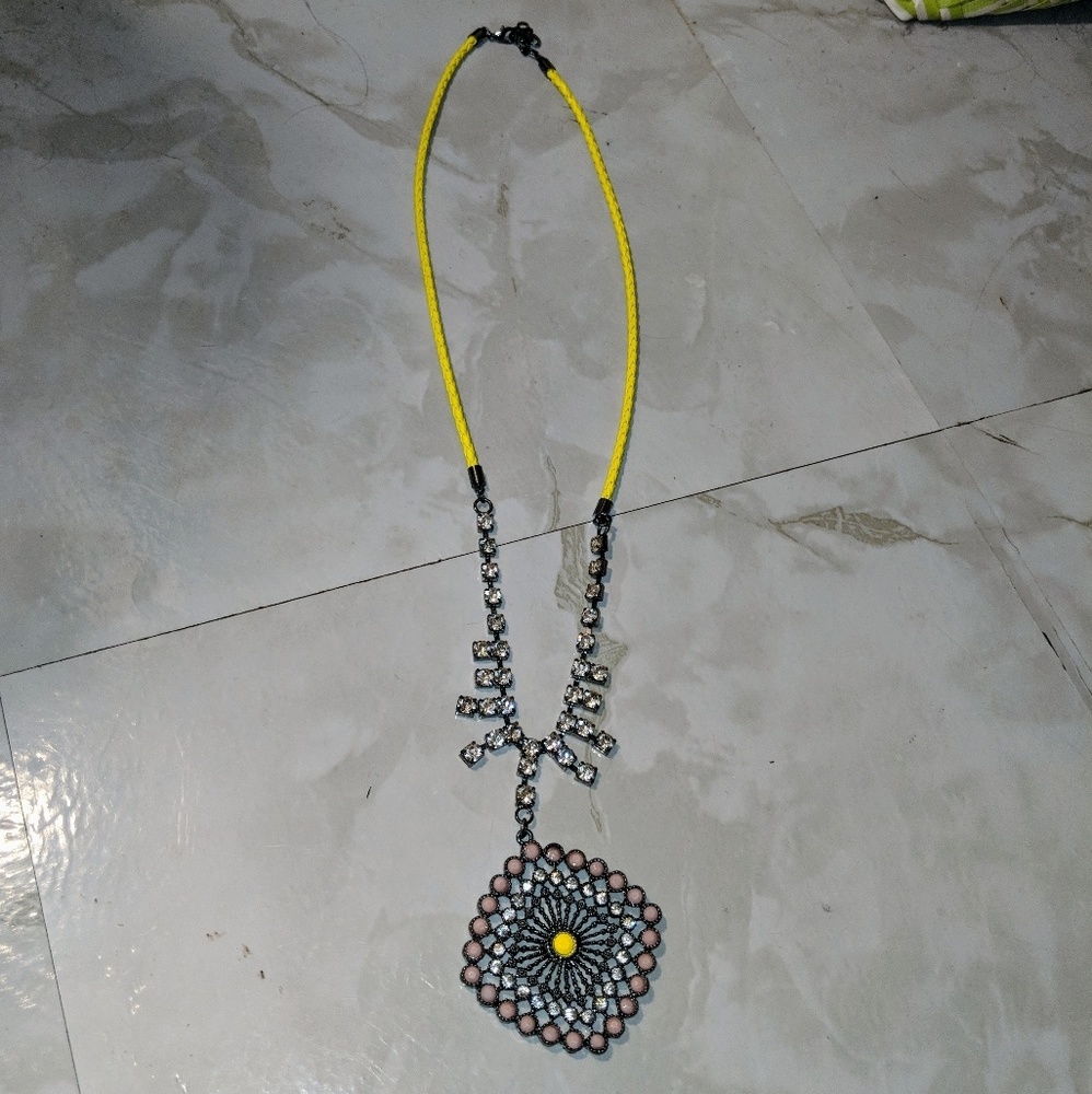 Colorful Rhinestone Necklace